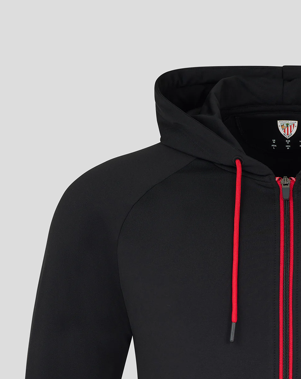 Athletic Club Bilbao Classic  Fleece FZ Hoodie Caviar/Black Hombre - Image 5