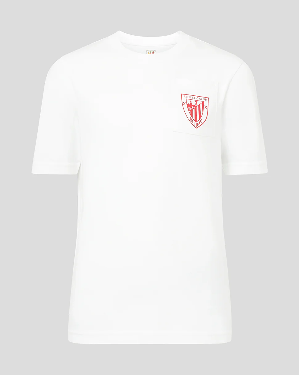 Athletic Club Classic SS Pocket T-Shirt Blanco Niño