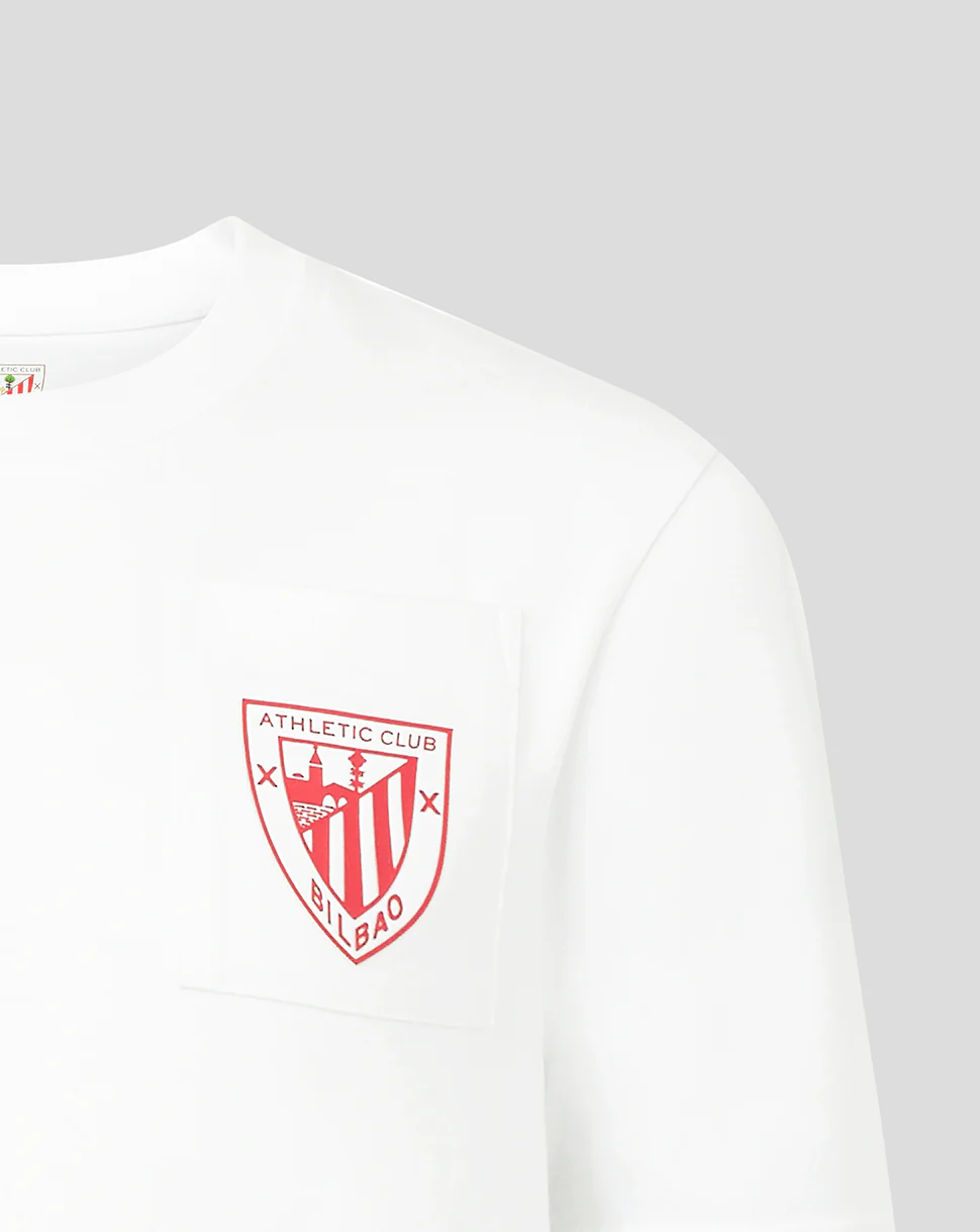 Athletic Club Classic SS Pocket T-Shirt Blanco Niño - Image 3