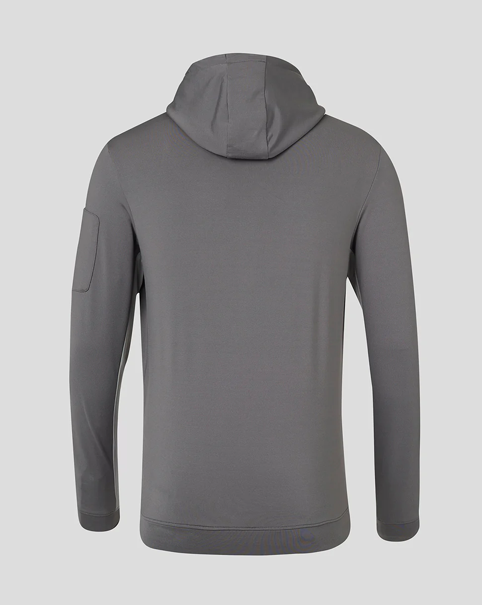 Athletic Club Bilbao Lifestyle 1/4 Zip Mid Layer Junior Lava Smoke/Sharksin - Image 2
