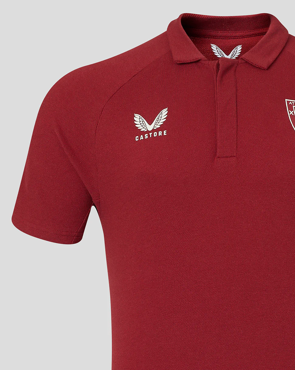 Athletic Club Bilbao Lifestyle S/S Polo Hombre Rojo - Image 4