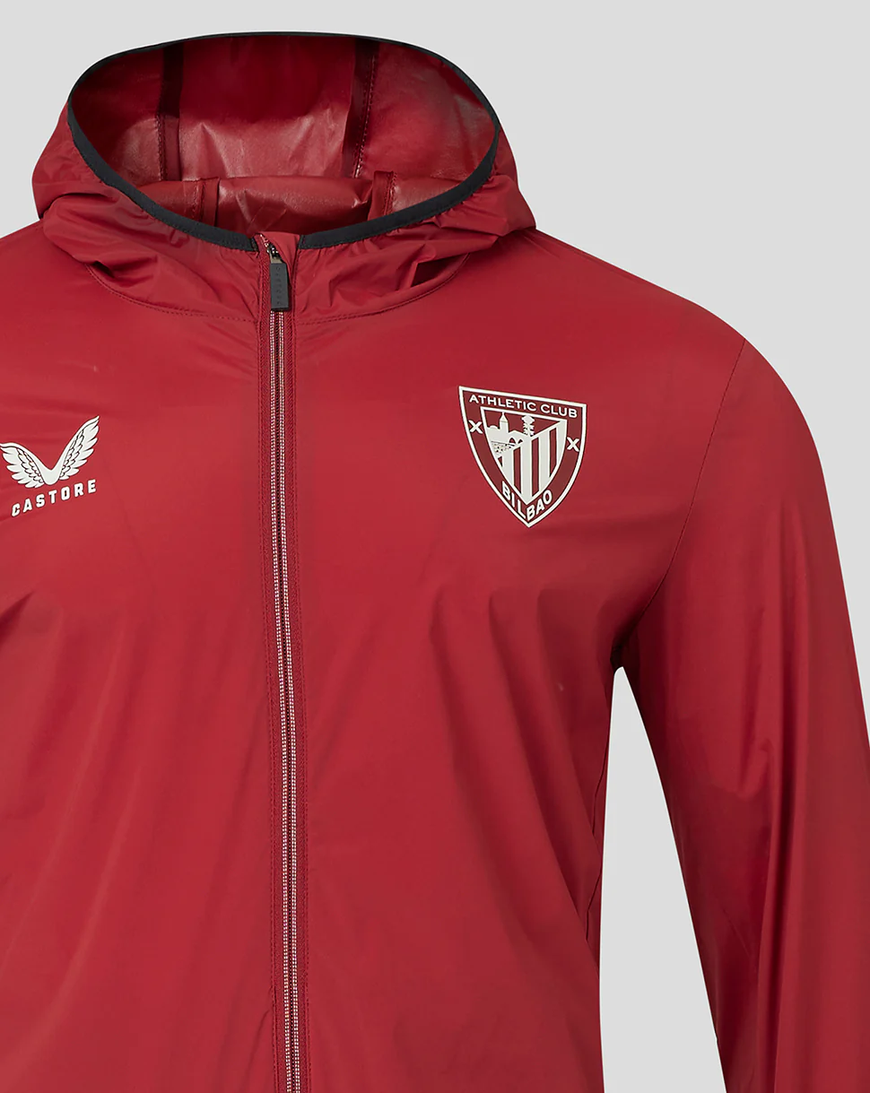 Athletic Club Bilbao Lifestyle  Wind Runner Jacket Hombre Rojo - Image 3
