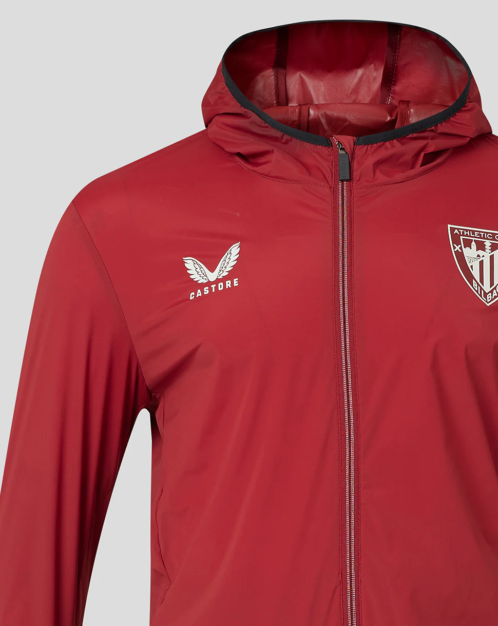 Athletic Club Bilbao Lifestyle  Wind Runner Jacket Hombre Rojo - Image 4