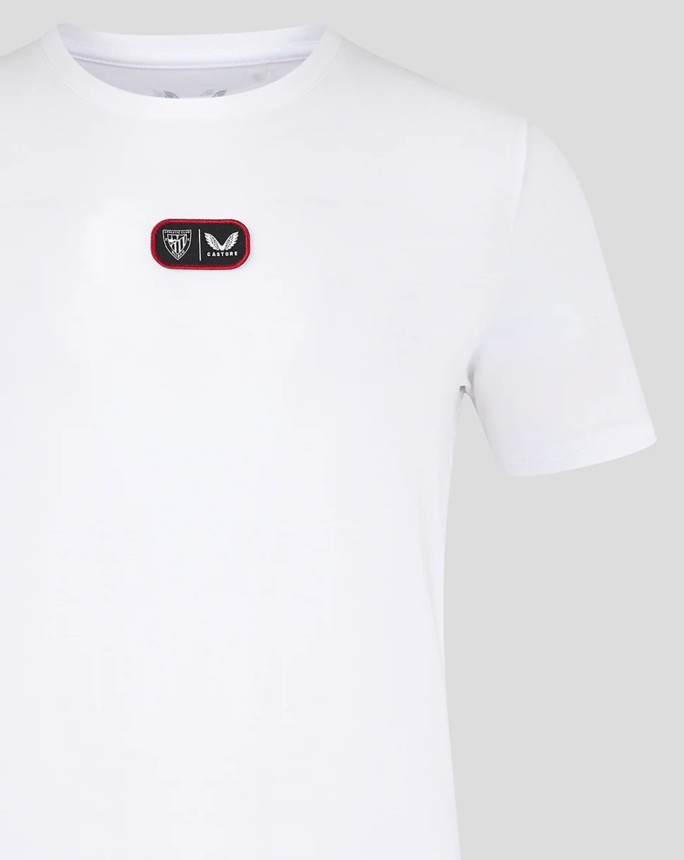 ATHLETIC CLUB COTTON TEE - WHITE - Image 4