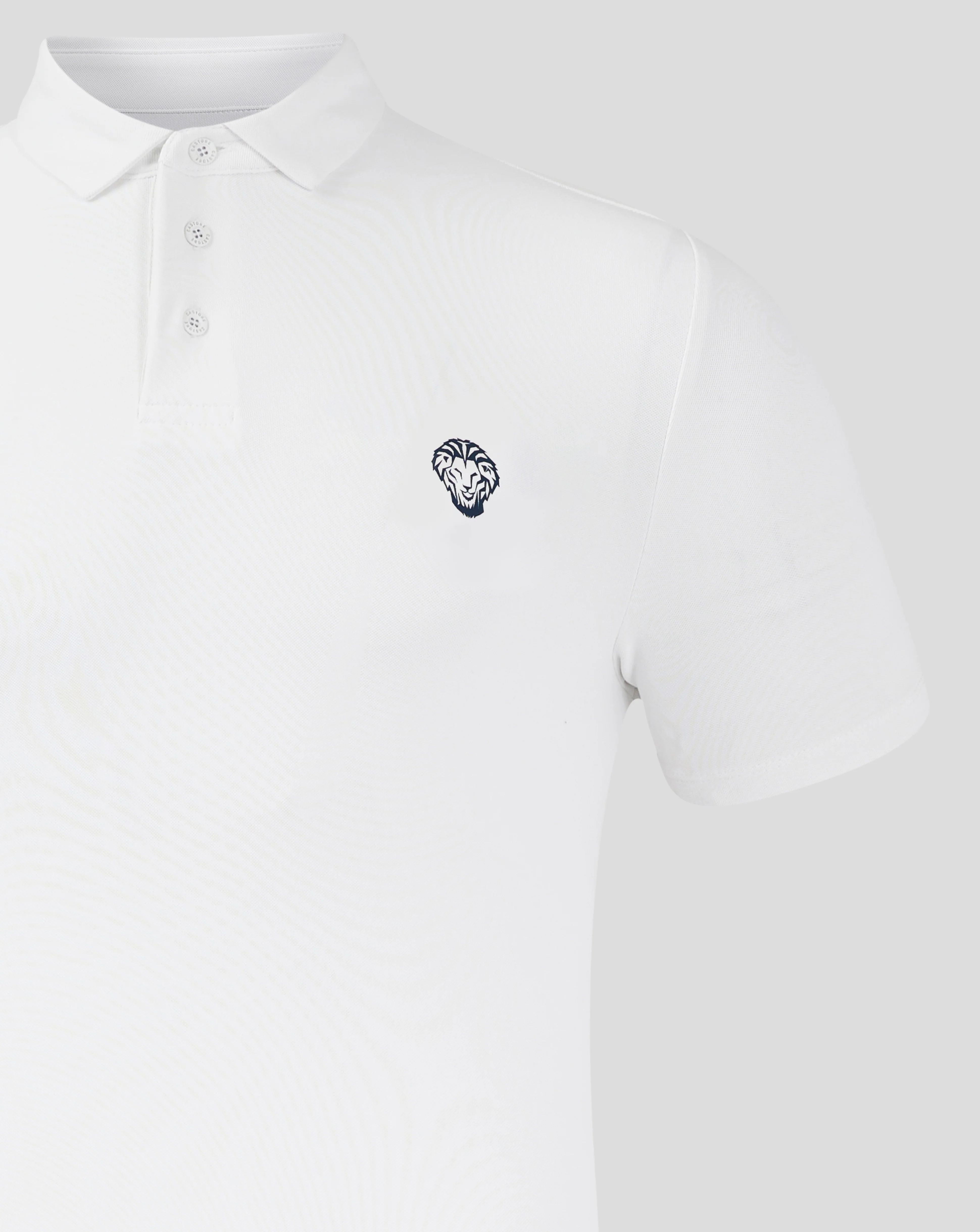 ATHLETIC CLUB ESSENTIAL SS POLO - WHITE - Image 3