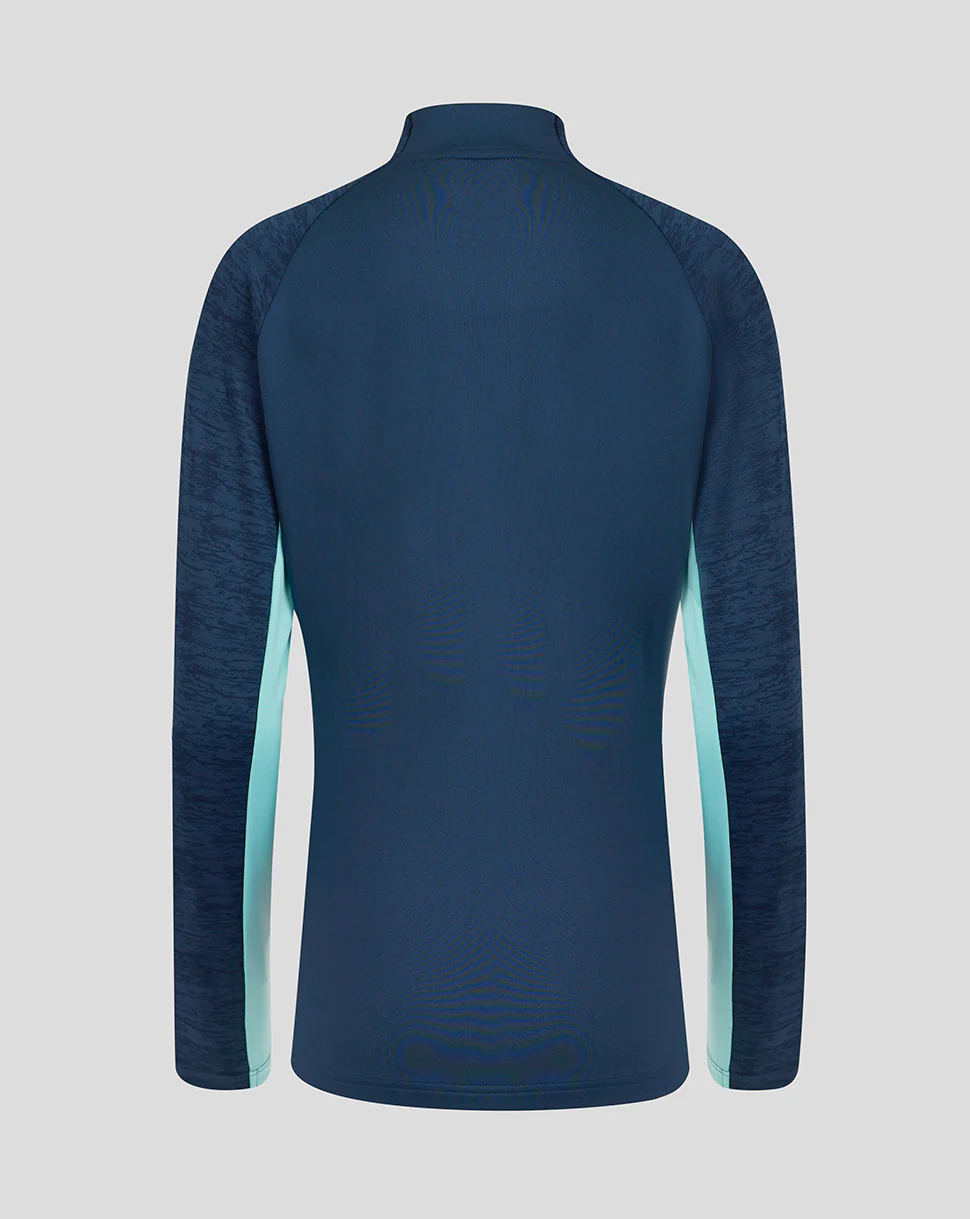 ATHLETIC CLUB PERFORMANCE MIDLAYER TOP JUNIOR ARUBA BLUE - Image 2