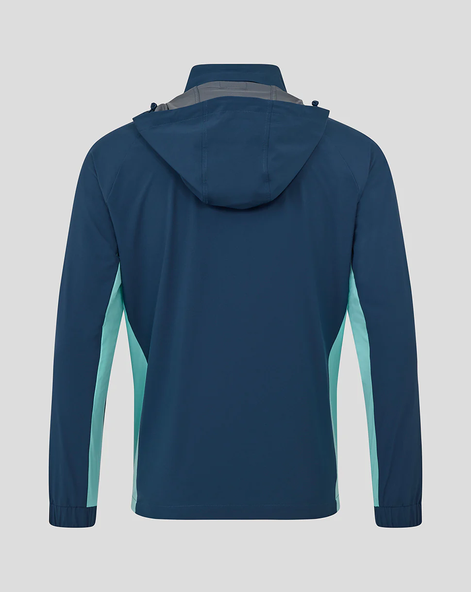 ATHLETIC CLUB PERFORMANCE PACKABLE HOOD SHOWER JACKET MOONLIT OCEAN - Image 2