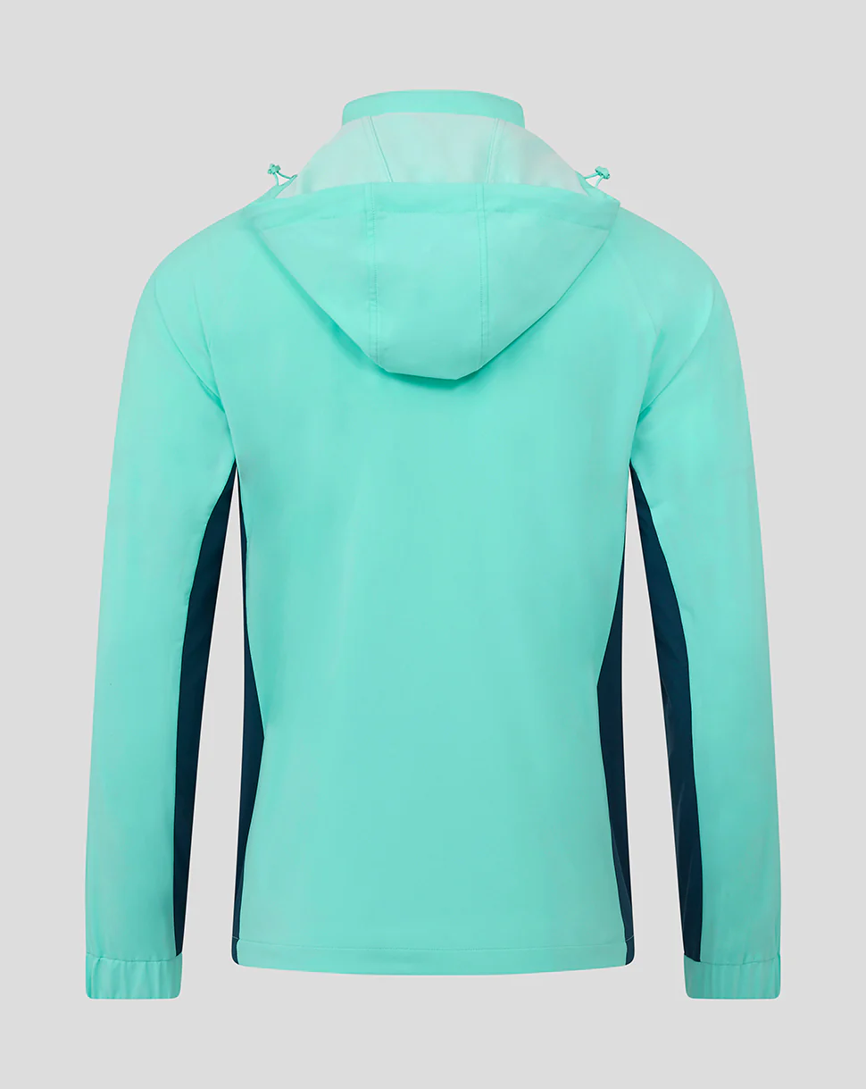 ATHLETIC CLUB PERFORMANCE PACKABLE HOOD SHOWER JACKET ARUBA BLUE - Image 2