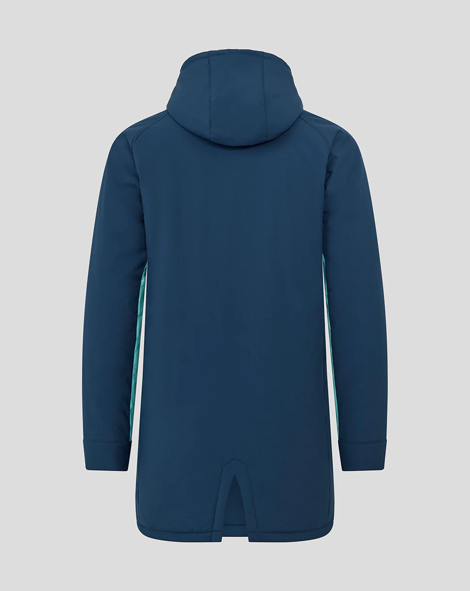 ATHLETIC CLUB PERFORMANCE PADDED JACKET MOONLIT OCEAN/ARUBA BLUE - Image 2