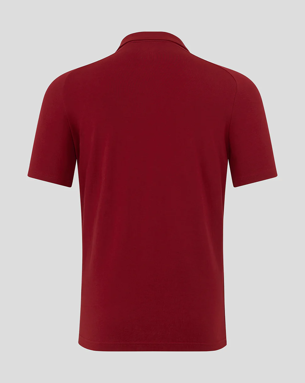ATHLETIC CLUB TRAVEL SHORT SLEEVE POLO RED - Image 4