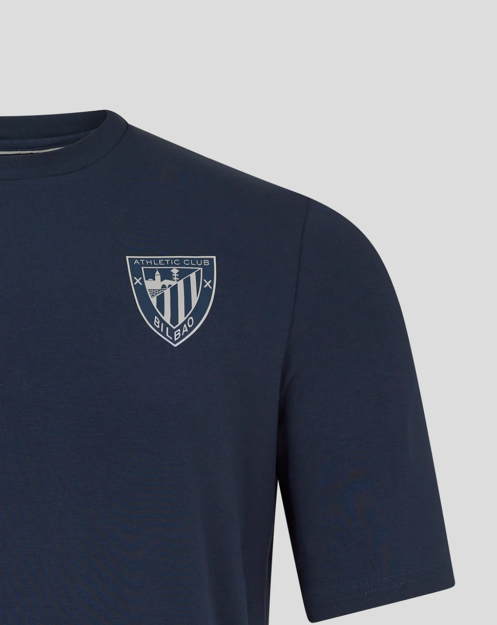 ATHLETIC CLUB TRAVEL SHORT SLEEVE TEE BLACK IRIS - Image 3