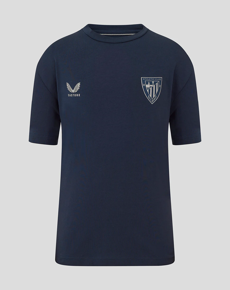 ATHLETIC CLUB TRAVEL SHORT SLEEVE TEE JUNIOR BLACK IRIS