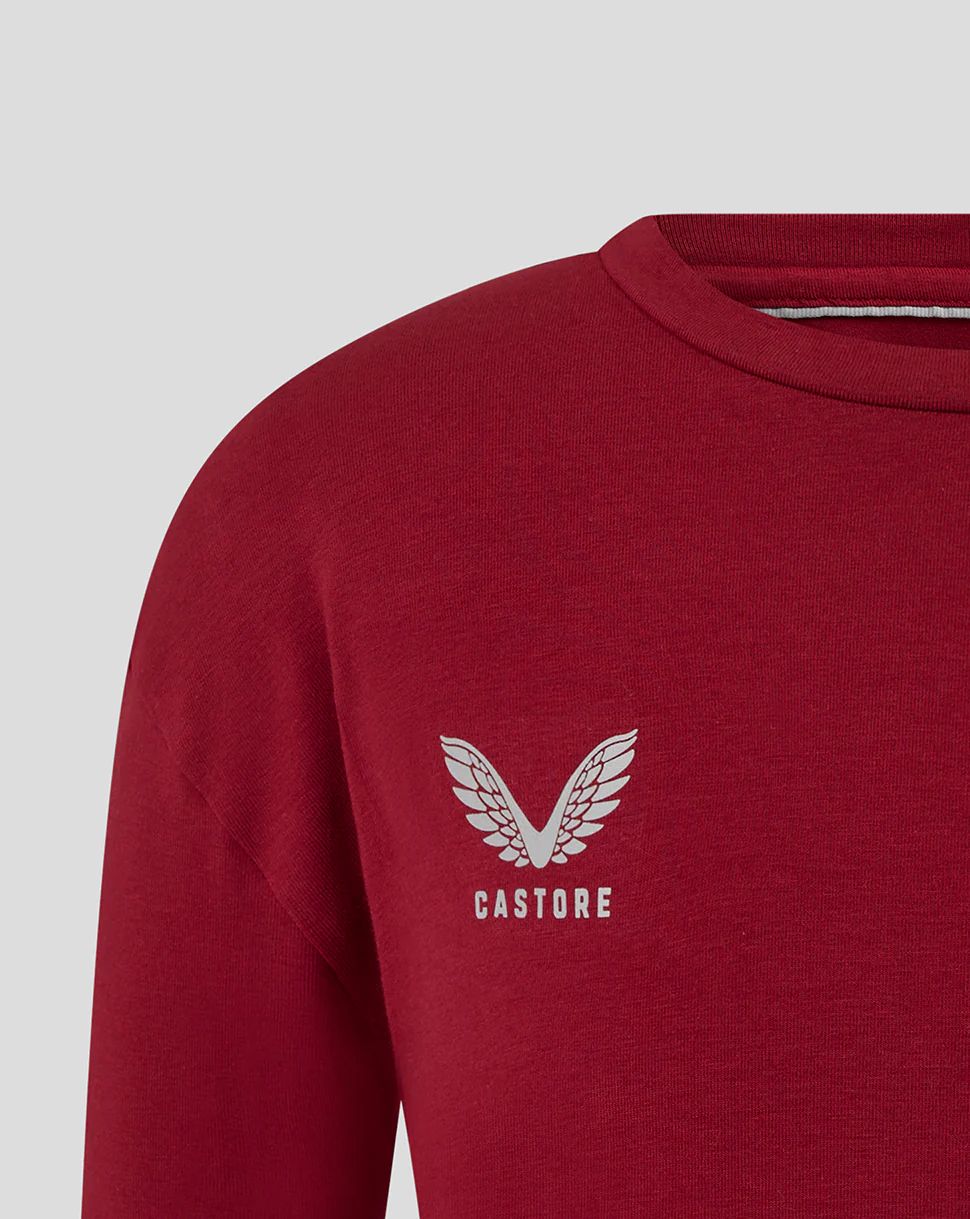 ATHLETIC CLUB TRAVEL SHORT SLEEVE TEE JUNIOR BIKING RED - Image 3