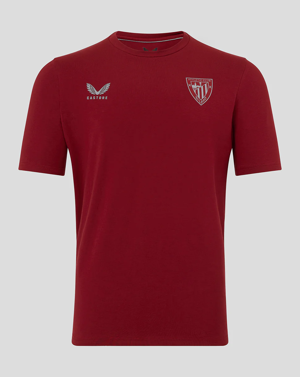 ATHLETIC CLUB TRAVEL SHORT SLEEVE TEE RED