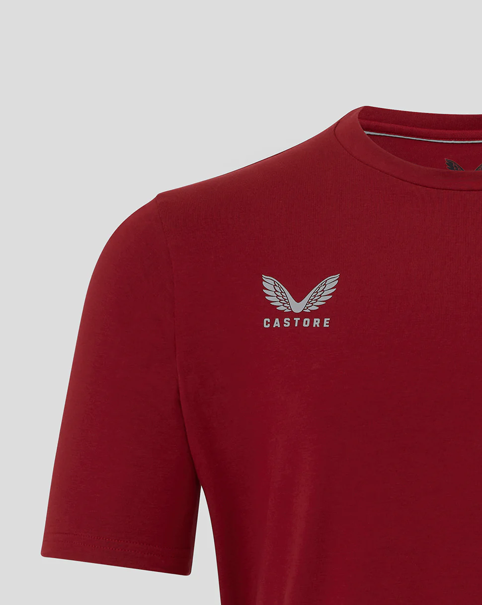 ATHLETIC CLUB TRAVEL SHORT SLEEVE TEE RED - Image 2