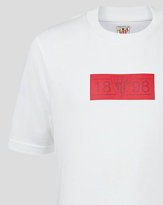Athletic Club Classic S/S T-Shirt Blanco Niño - Image 3
