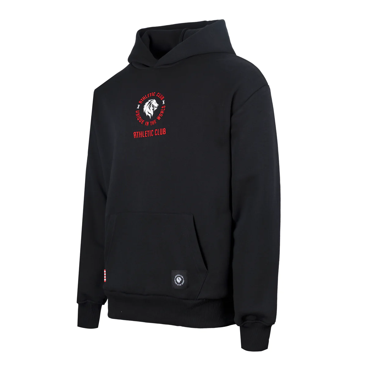 CAP UNIQUE TEXT SWEATSHIRT BLACK