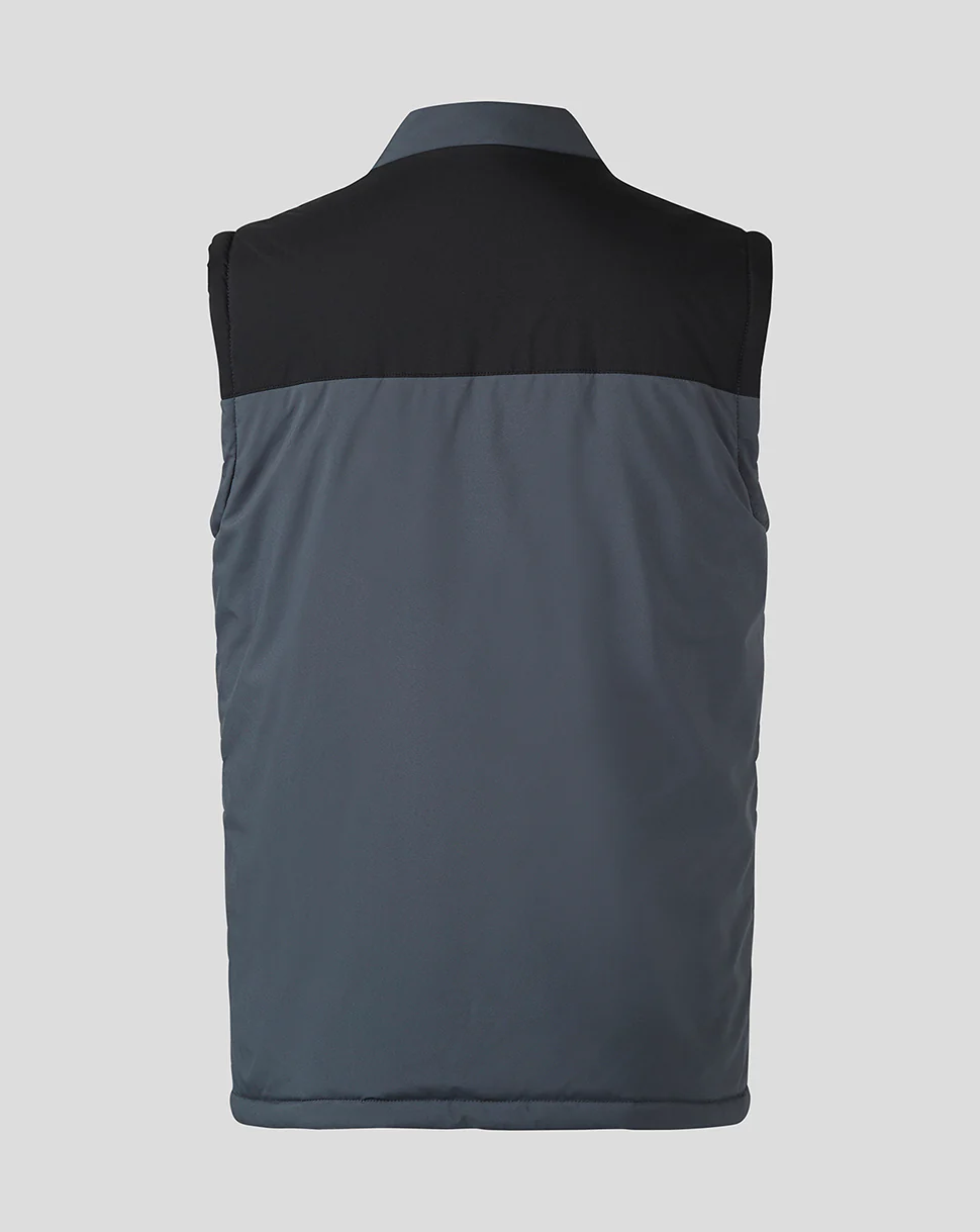Men’s Athletic Club Coaches Training Sleeveless Bench Gilet - Image 2