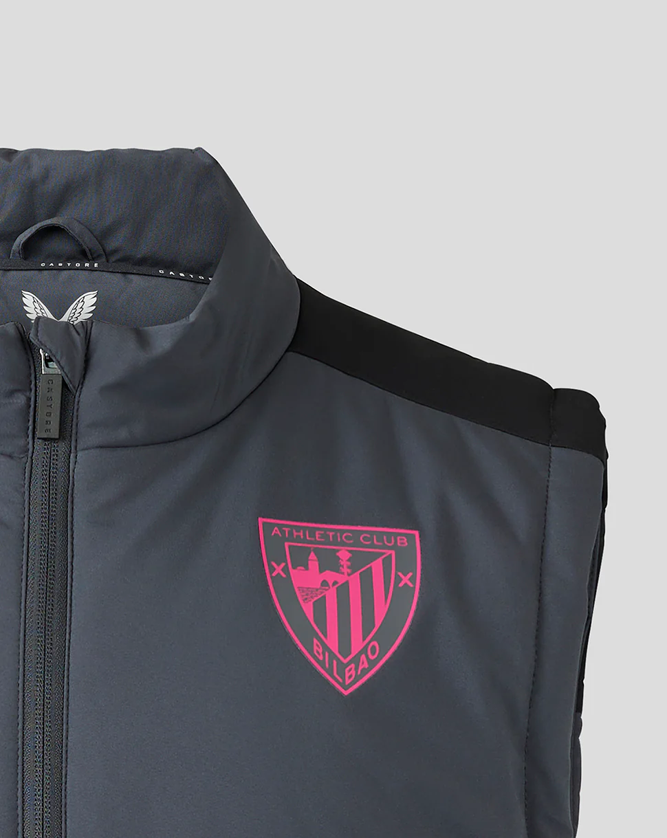 Men’s Athletic Club Coaches Training Sleeveless Bench Gilet - Image 3