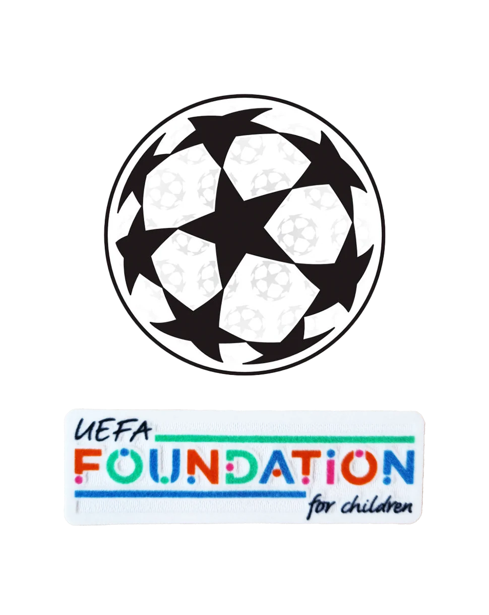 Champions League + UEFA Foundation Badge (Junior) (Bundle)