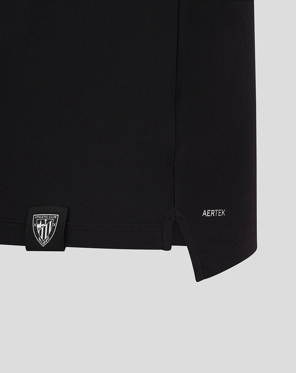 CLUB ESSENTIAL SS POLO - BLACK - Image 6