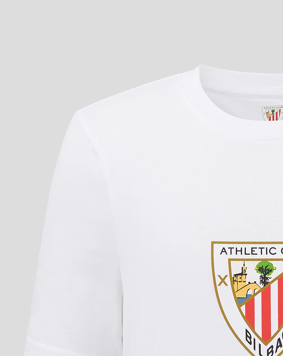 JUNIOR CORE CREST TEE - WHITE - Image 3