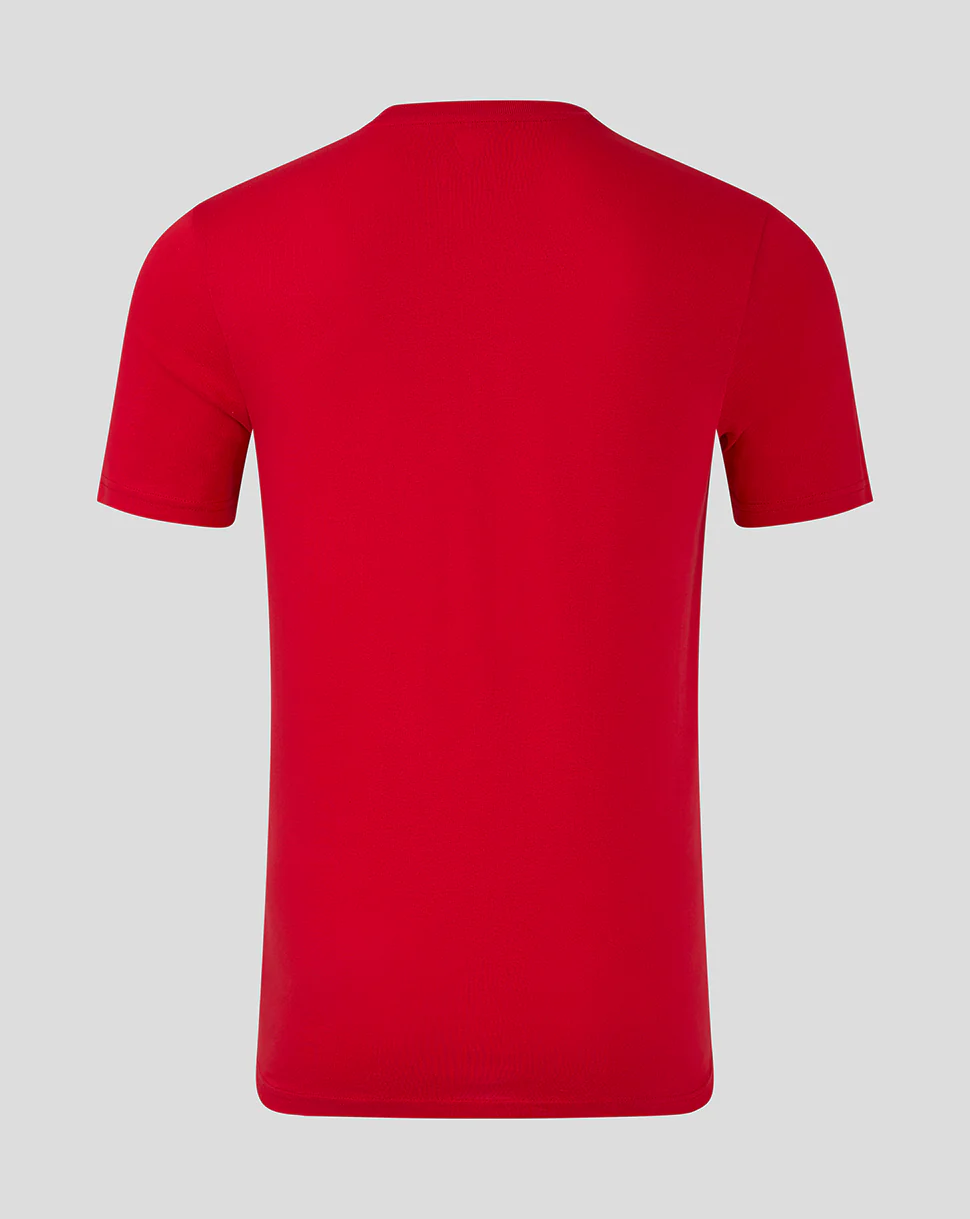 MEN'S CORE CREST TEE - RED - Image 2