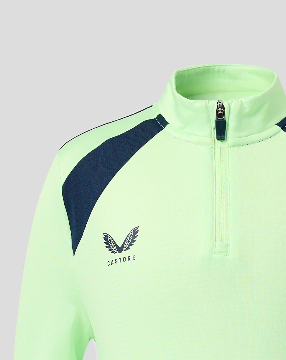 PERFORMANCE MIDLAYER TOP JUNIOR GREEN - Image 4