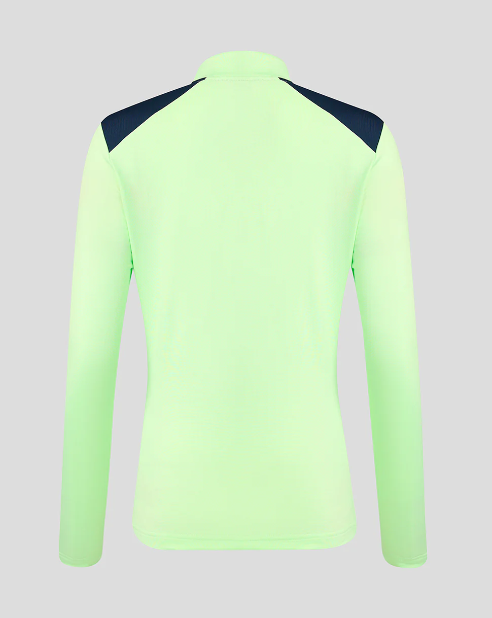 PERFORMANCE MIDLAYER TOP WOMEN GREEN - Image 3