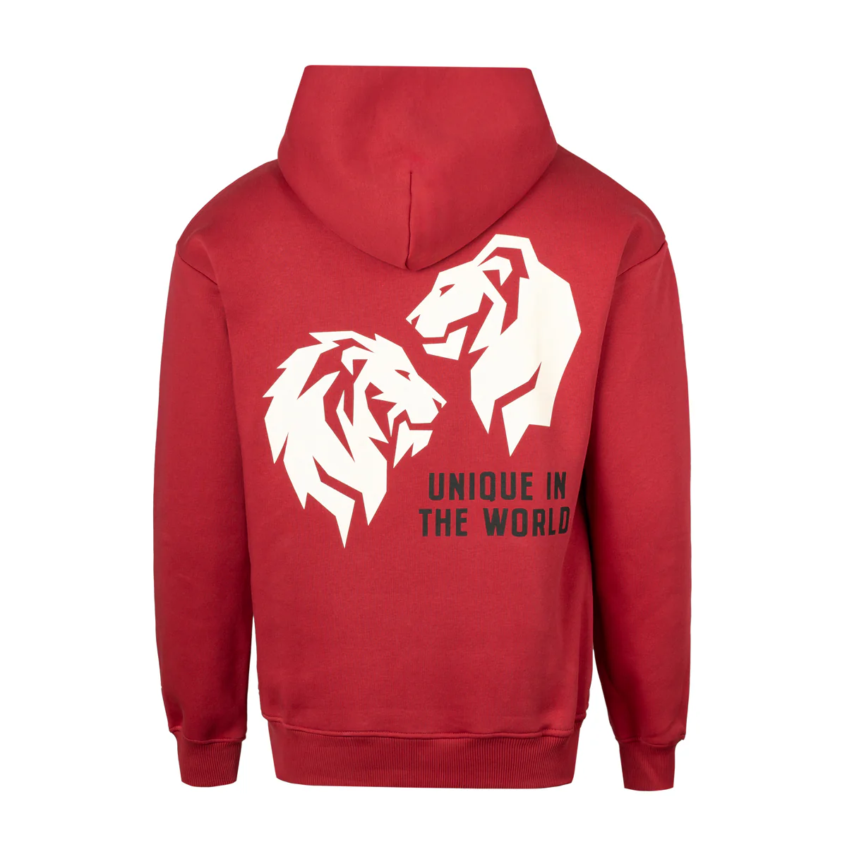 SUDADERA CAP. UNIQUE TWINS RED - Image 2