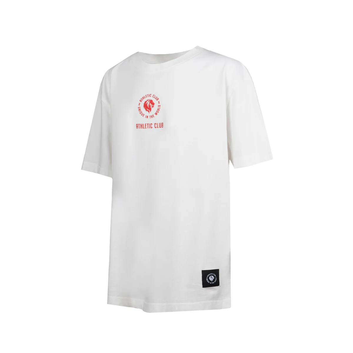 UNIQUE JR TEXT T-SHIRT WHITE