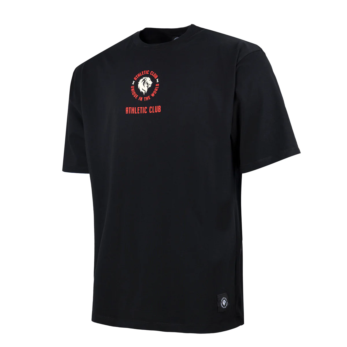UNIQUE TEXT T-SHIRT BLACK