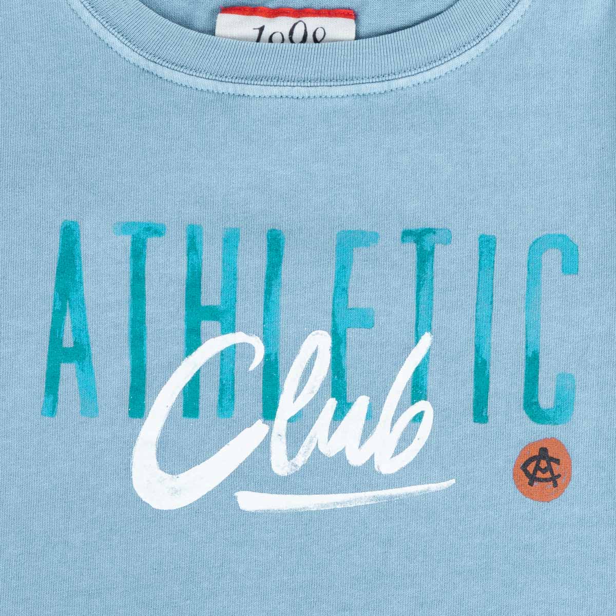 Junior AC Collection Printed Tee - Blue - Image 2